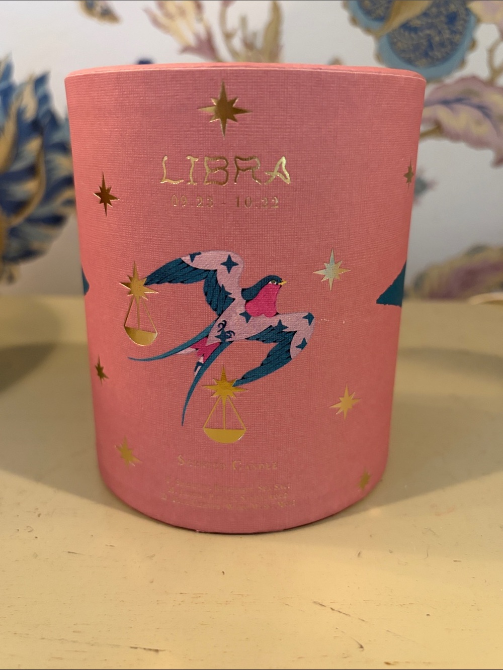 Anthropologie Lou Benesch Stargazer Zodiac Libra Scented Candle
